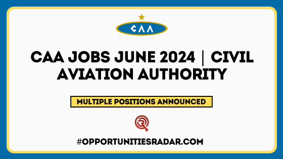 CAA Jobs June 2024