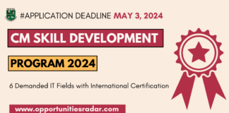 CM Skill Development Program 2024