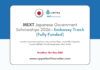 MEXT Japan Government Scholarships 2026