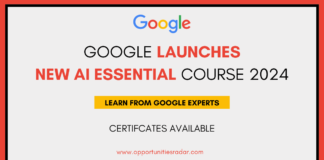 New Google AI Essentials Course 2024