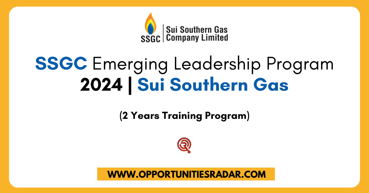 SSGC Emerging Leadership Program 2024