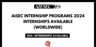 AIESEC Internship Programs 2024