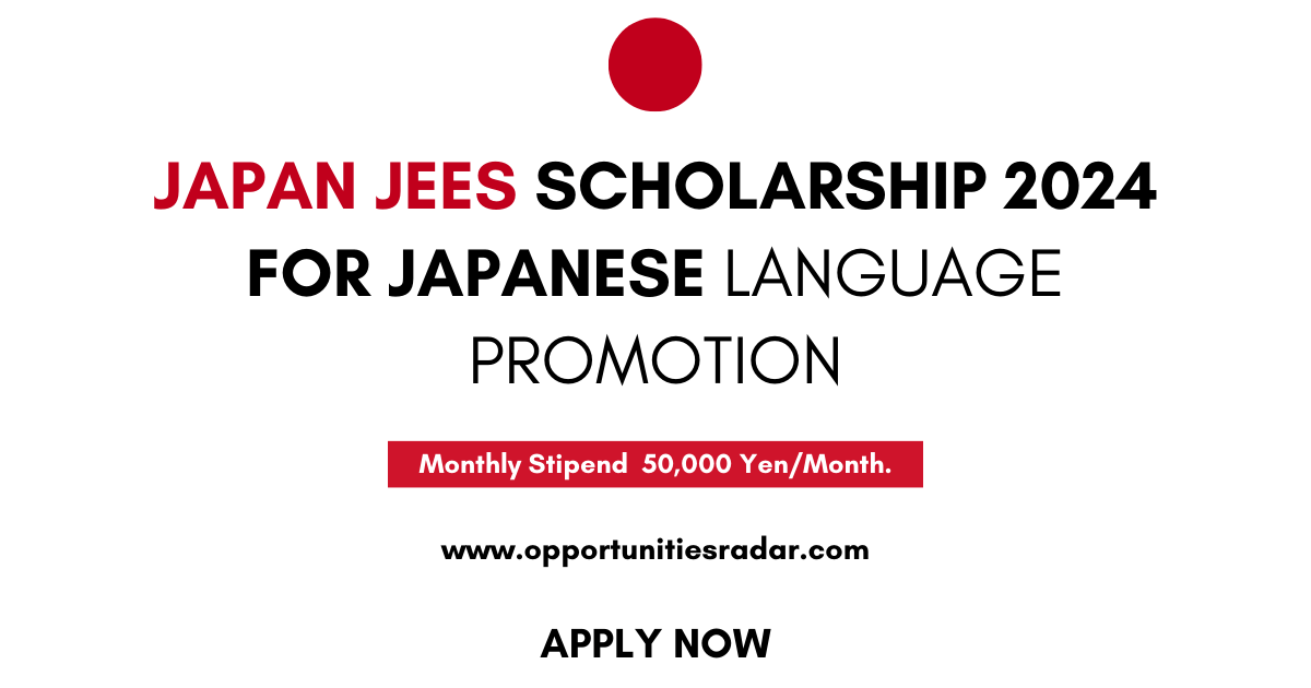Japan JEES Scholarship 2024