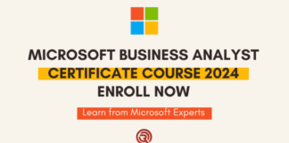 Microsoft Business Analyst Certificate Course 2024