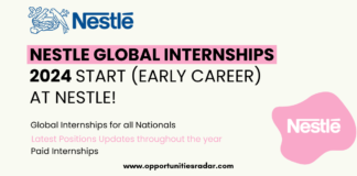 Nestle Global Internships 2024