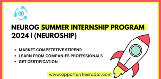 Neurog Summer Internship Program 2024