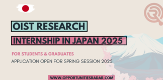 OIST Research Internship in Japan 2025