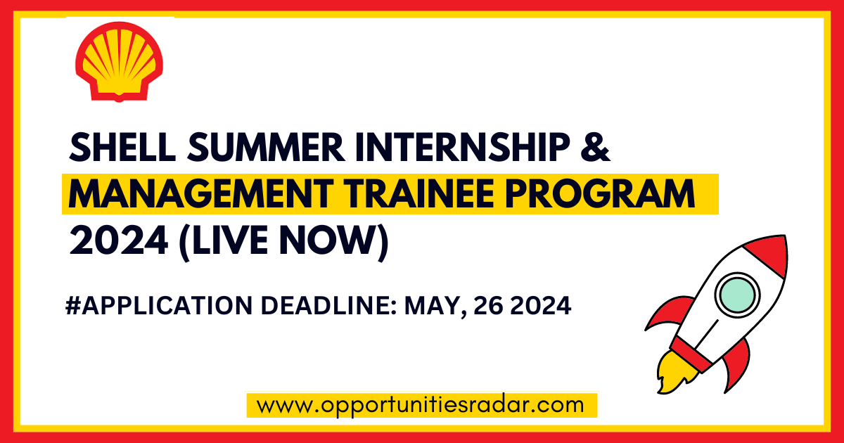 Shell Summer Internship & Management Trainee Program 2024