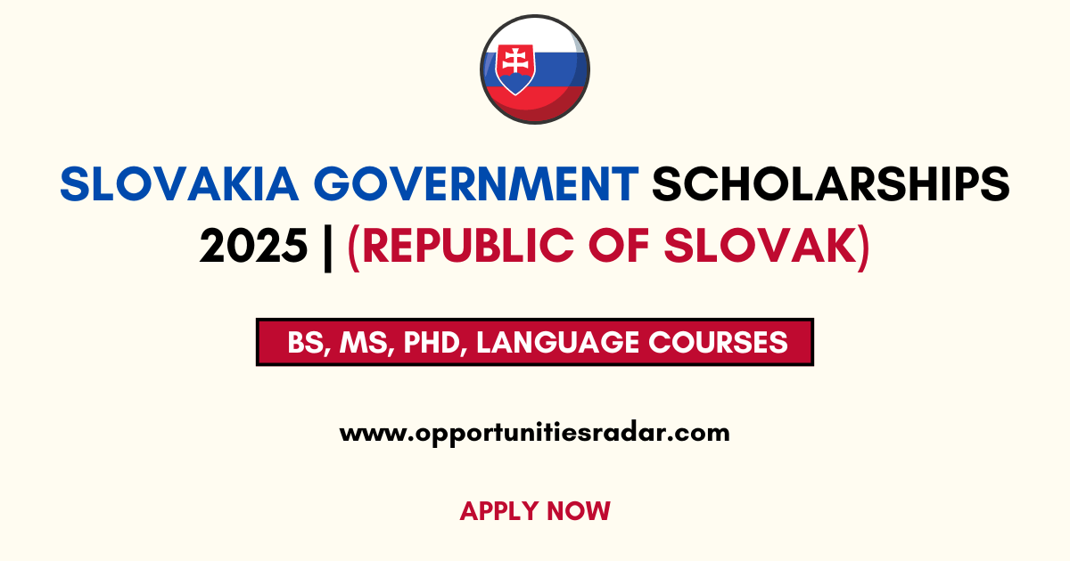 Slovakia Government Scholarships 2025