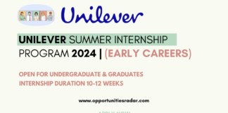 Unilever Summer Internship Program 2024