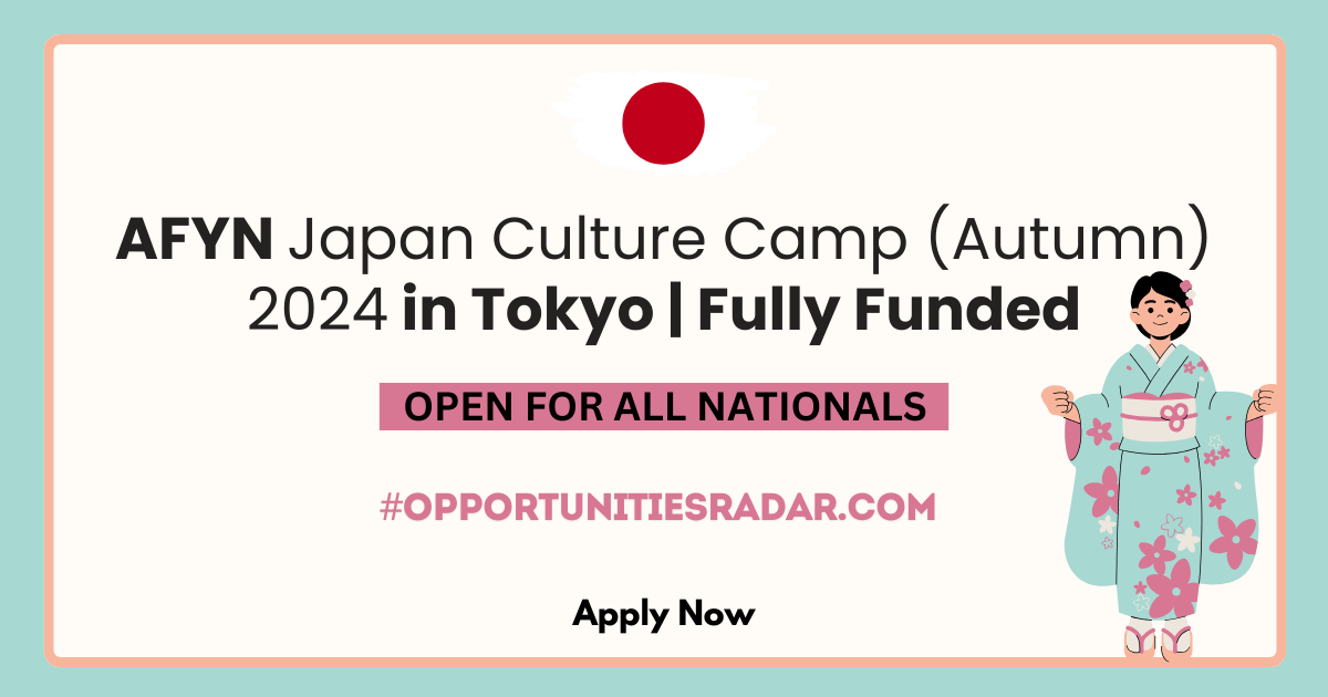 AYFN Japan Culture Camp (Autumn) 2024