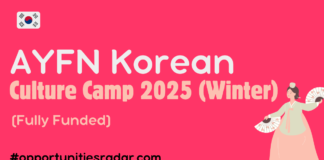 AYFN Korean Culture Camp 2025