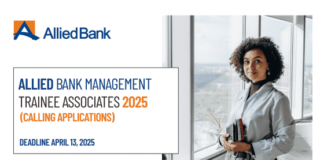 Allied Bank Management Trainee Associates 2025