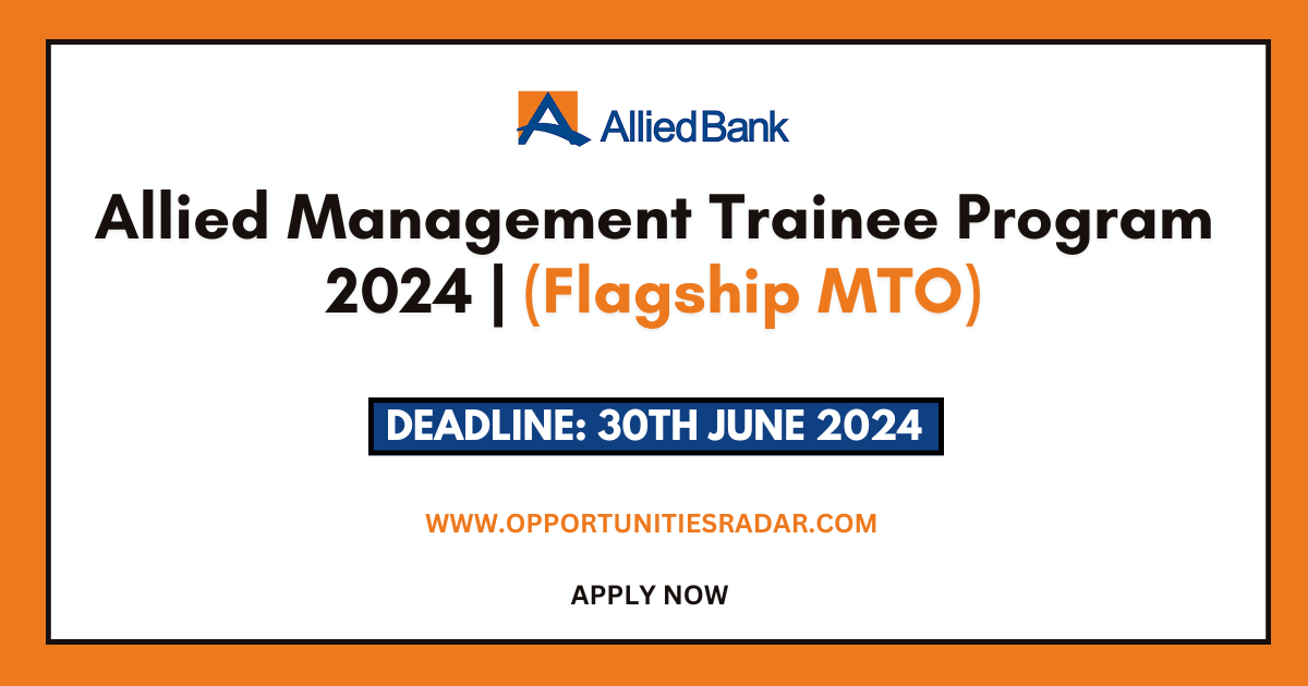Allied Bank Management Trainee Program 2024