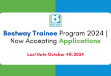 Bestway Trainee Program 2024