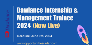 Dawlance Internship & Management Trainee