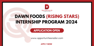 Dawn Foods Internship Program 2024
