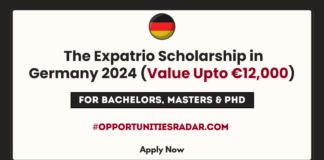 Expatrio Scholarship in Germany 2024