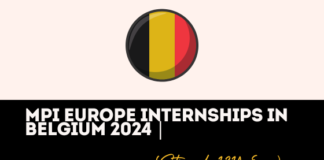 MPI Europe Internships in Belgium 2024
