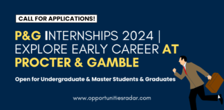 P&G Internships 2024