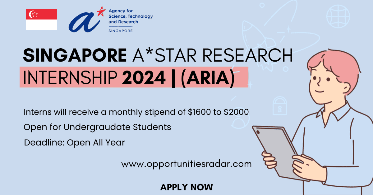 Singapore AStar Research Internship 2024
