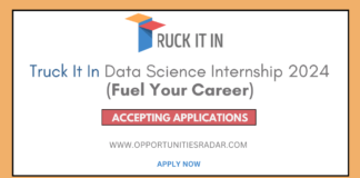 Truck It In Data Science Internship 2024