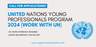 United Nations Young Professionals Program 2024