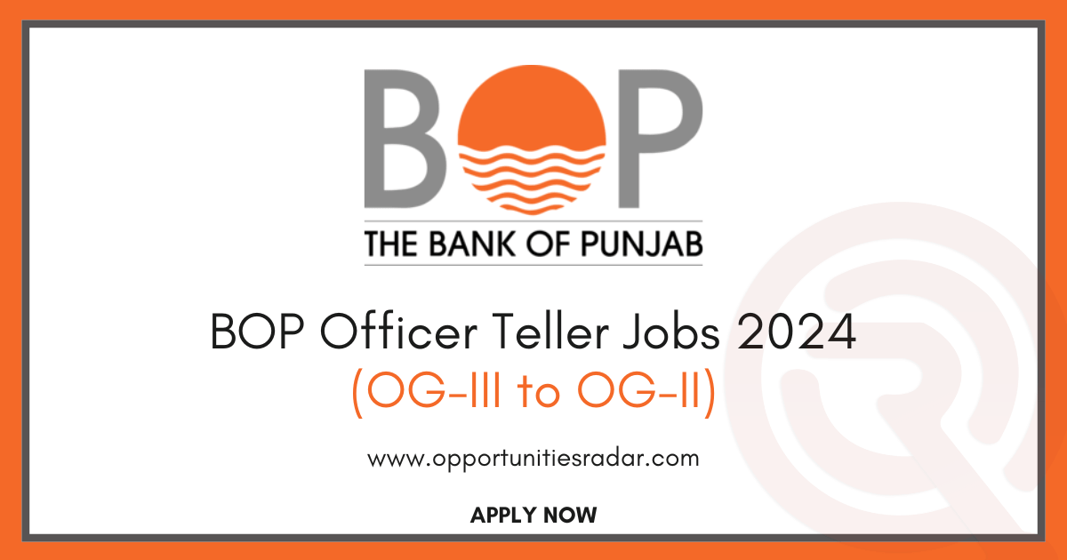 BOP Officer Teller Jobs 2024