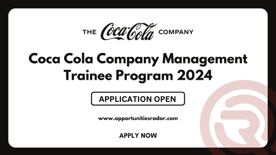 Coca Cola Company Management Trainee 2024