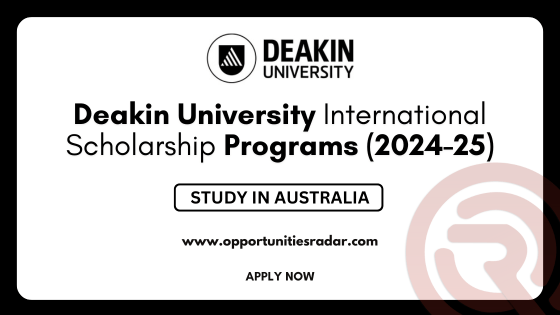 Deakin University International Scholarships 2024