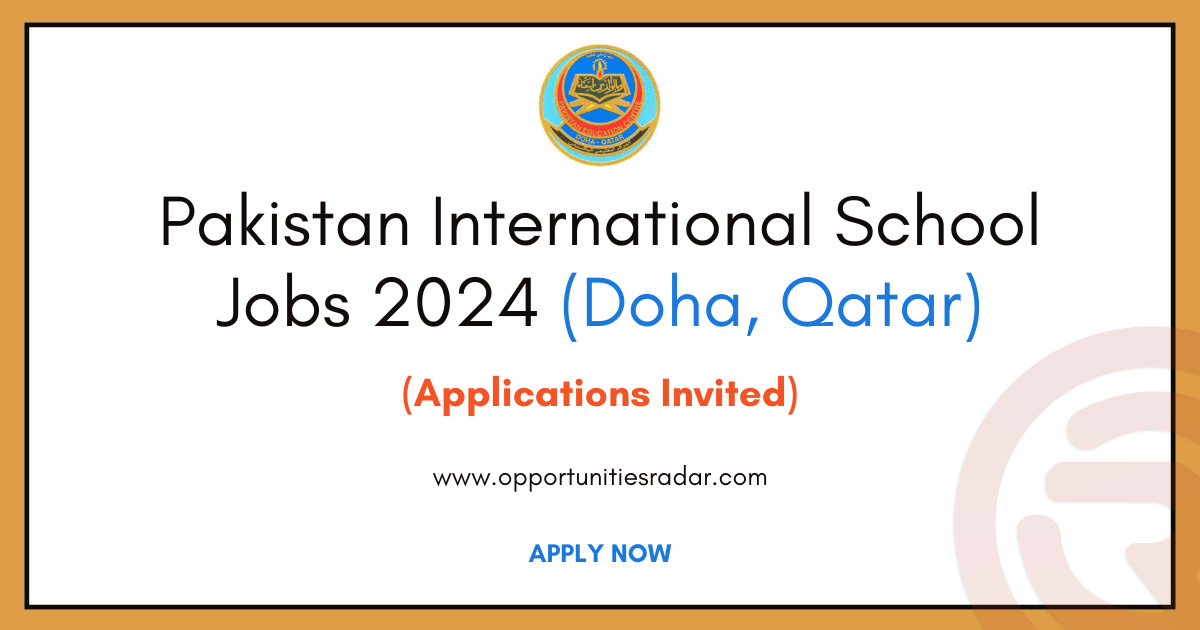 Pakistan International School Jobs 2024