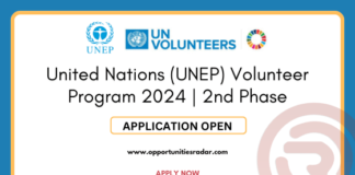 United Nations (UNEP) Volunteer Program 2024