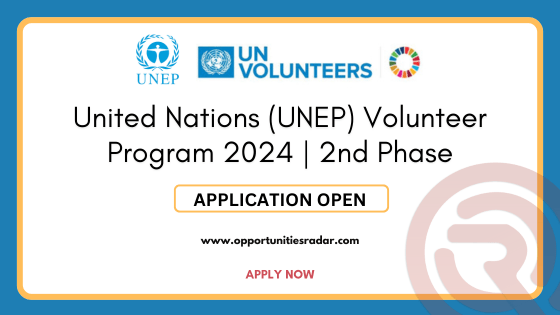 United Nations (UNEP) Volunteer Program 2024