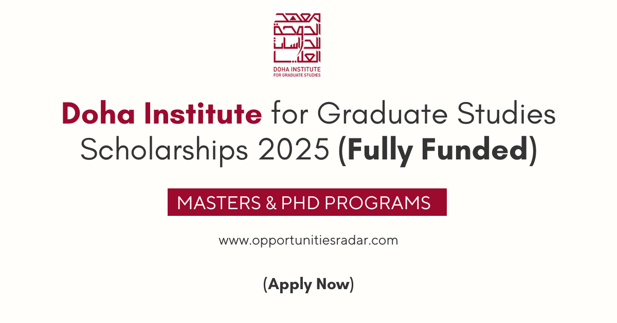 Doha Institute for Graduate Studies Scholarships 2025