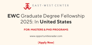 EWC Graduate Degree Fellowship 2025