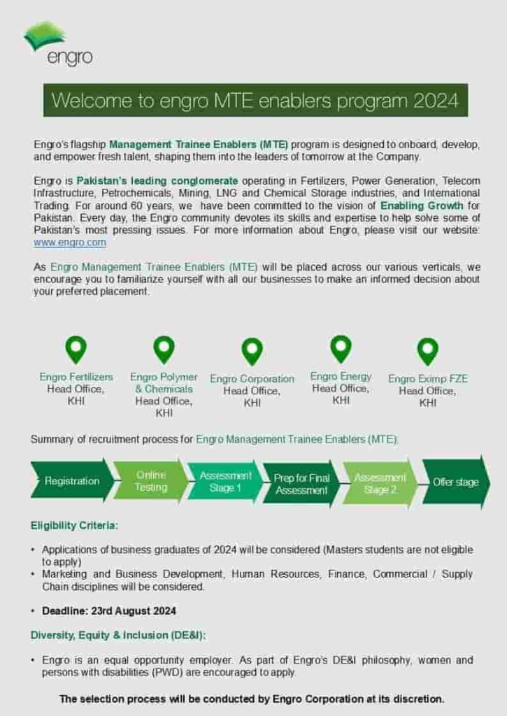 Engro MTE Advertisement