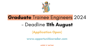 Graduate Trainee Engineers 2024