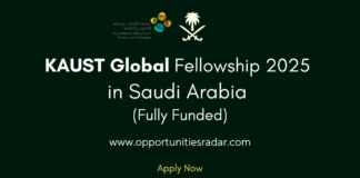 KAUST Global Fellowship 2025