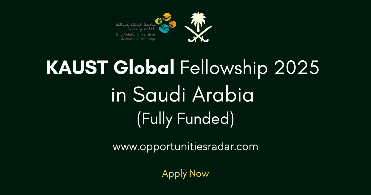 KAUST Global Fellowship 2025