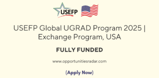 USEFP Global UGRAD Program 2025