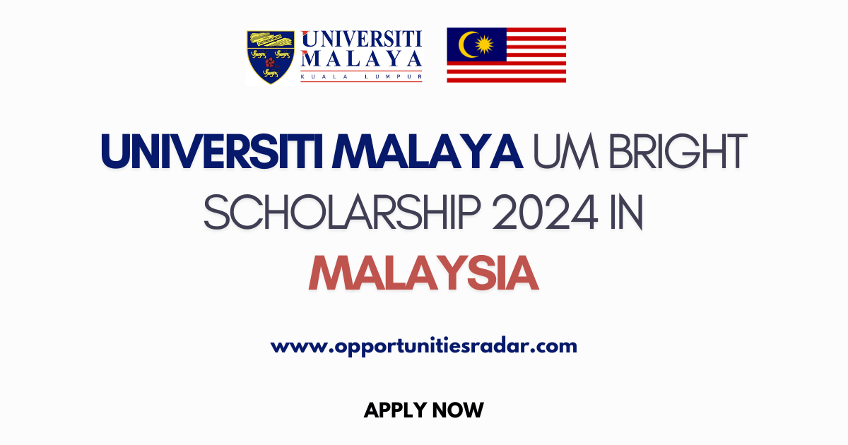 Universiti Malaya UM Bright Scholarship 2024