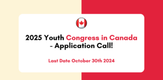 2025 Youth Congress in Canada