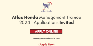 Atlas Honda Management Trainee