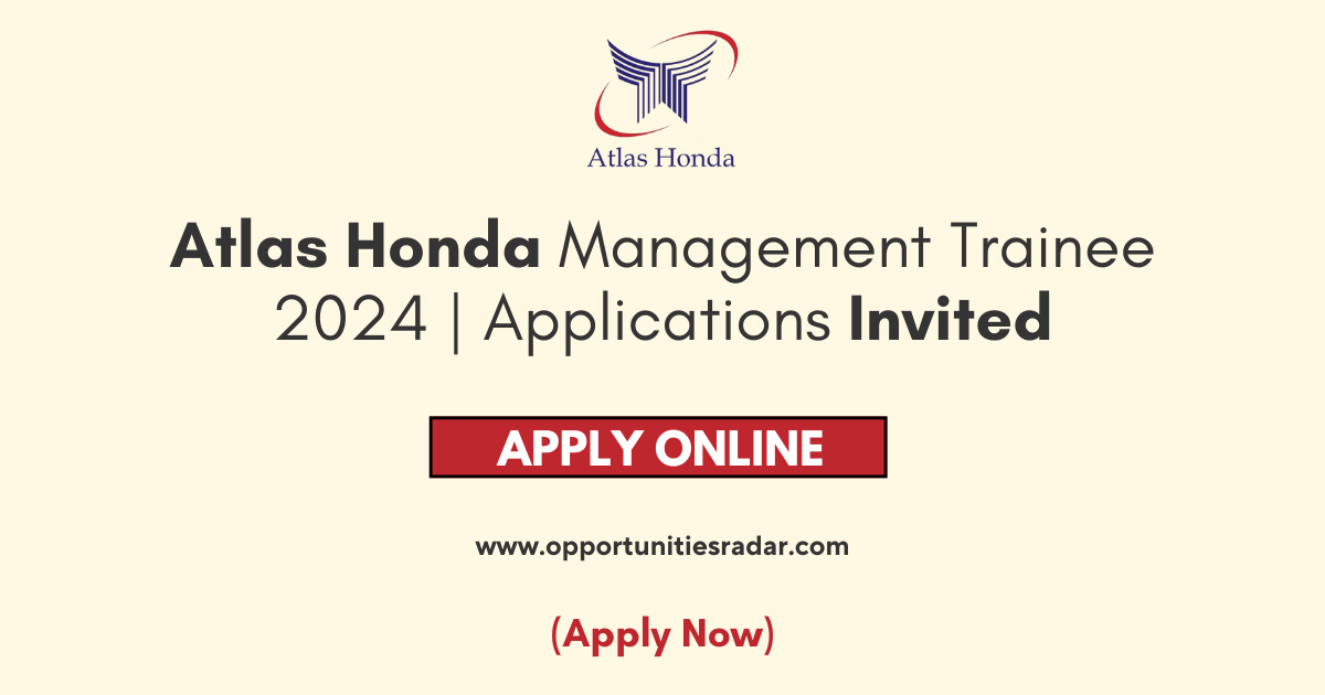 Atlas Honda Management Trainee