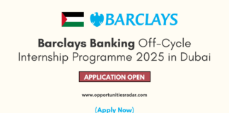 Barclays Banking Off-Cycle Internship 2025