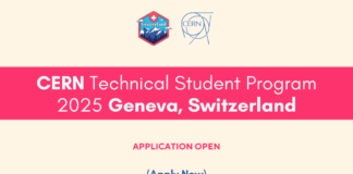 CERN Technical Student Program 2025