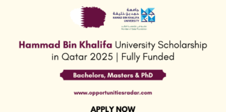 Hamad Bin Khalifa University Scholarship 2025