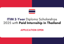 ITIM 2-Year Diploma Scholarships 2025