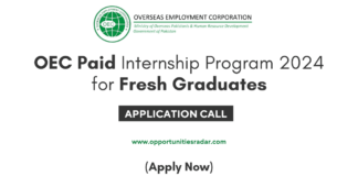 OEC Paid Internship 2024