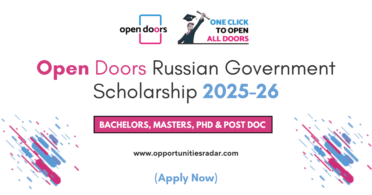 Open Doors Russian Government Scholarship 2025